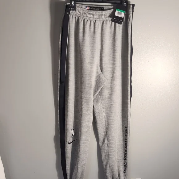 NWT Nike Therma Flex Philadelphia 76ers Gray Jogger Pants, Sz. XL. - Picture 2 of 8